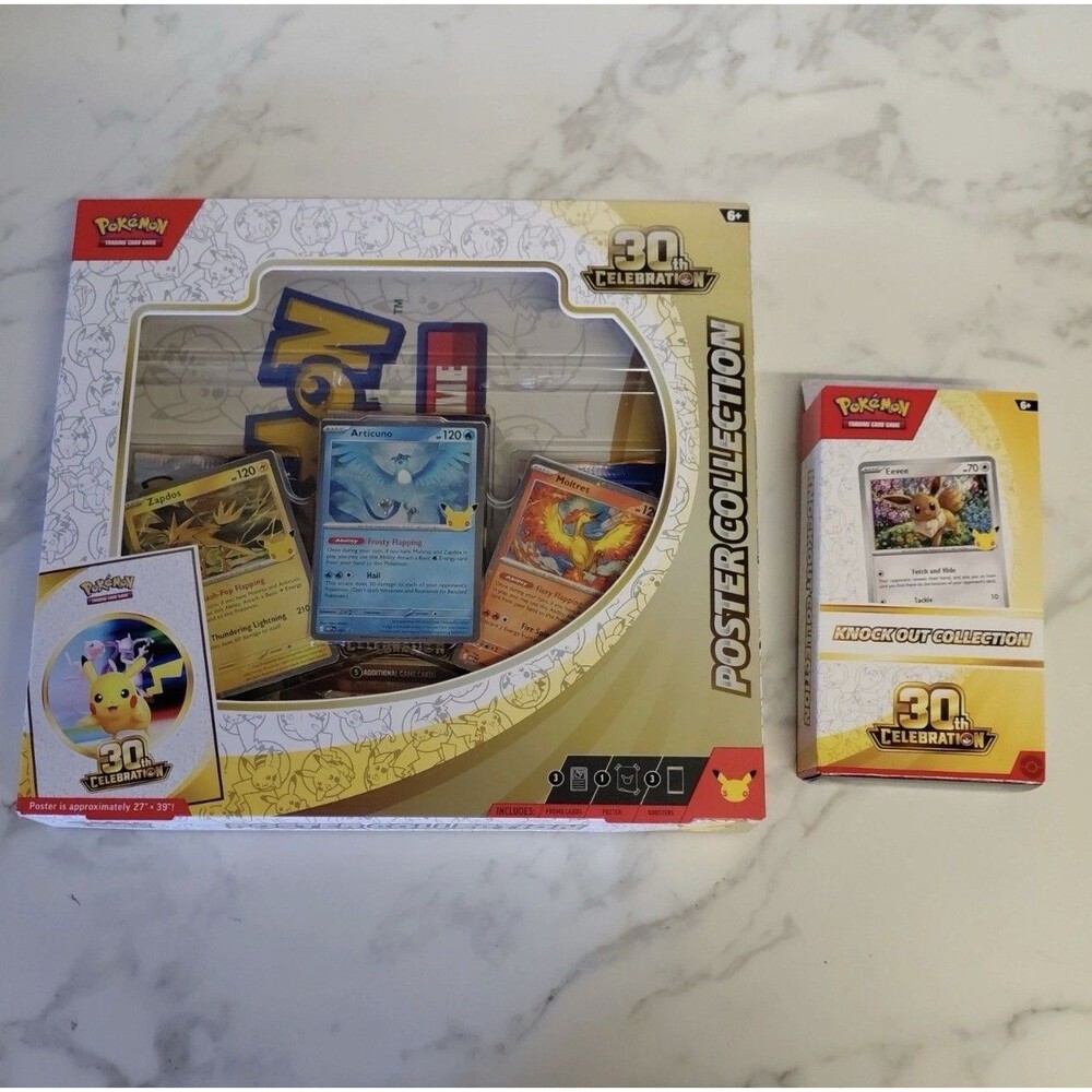 ✅ 30th Anniversary Pokemon Poster Collection & Knockout ✅